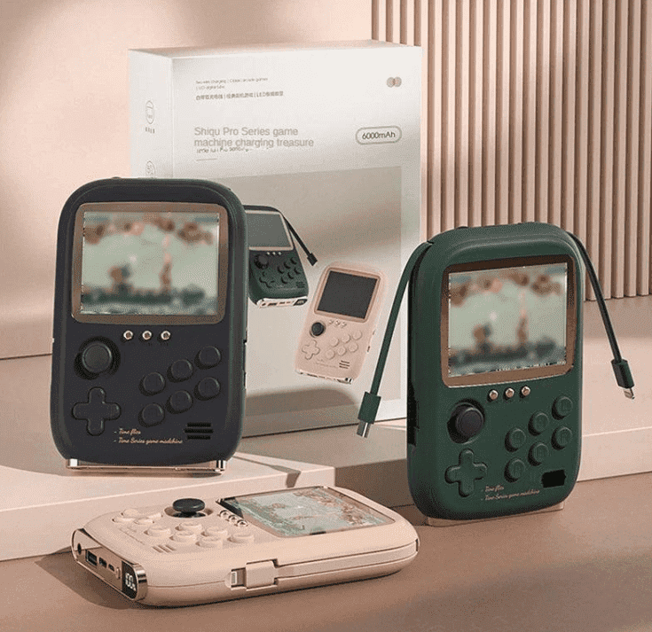 Mini Portátil Retro Console de Jogos - Verde - LAIVIZA